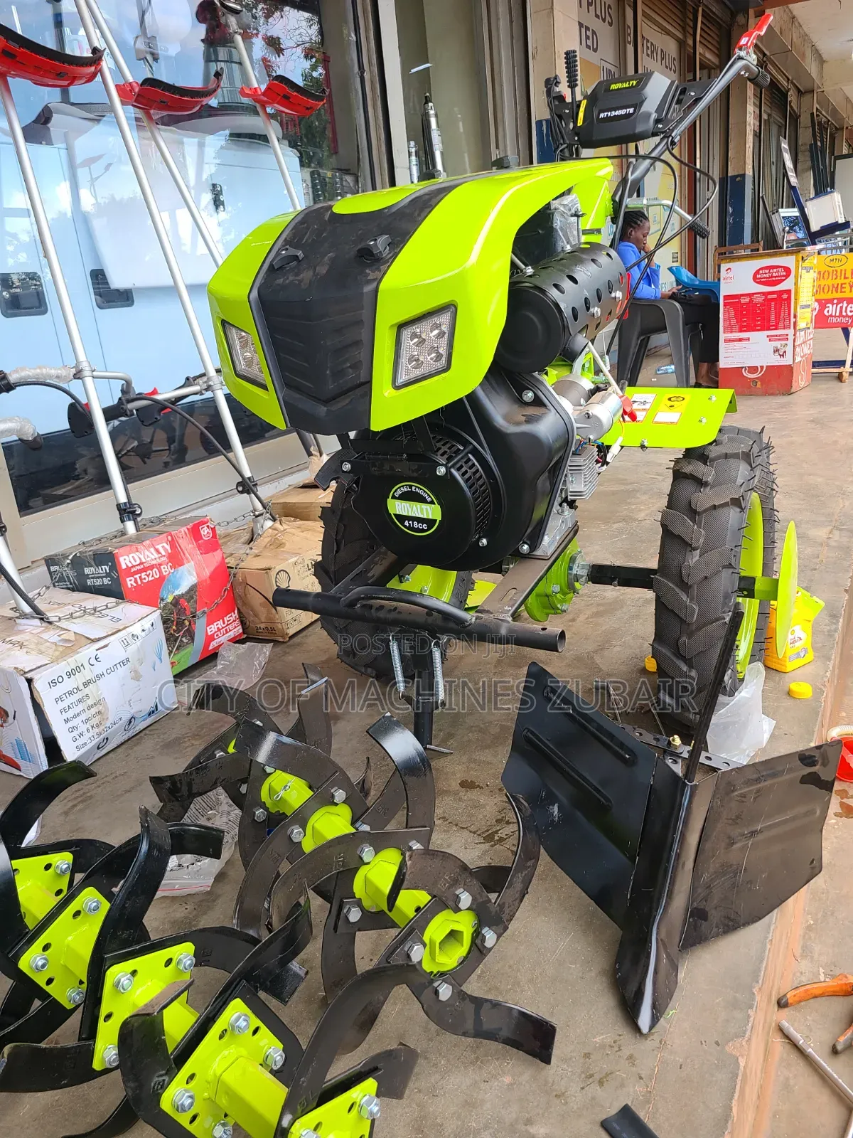 Diesel Power Tiller