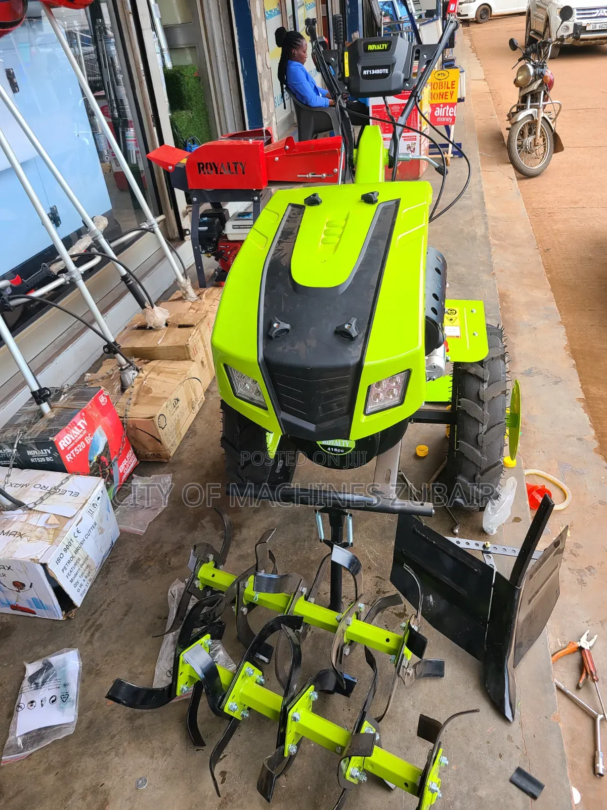 Diesel Power Tiller