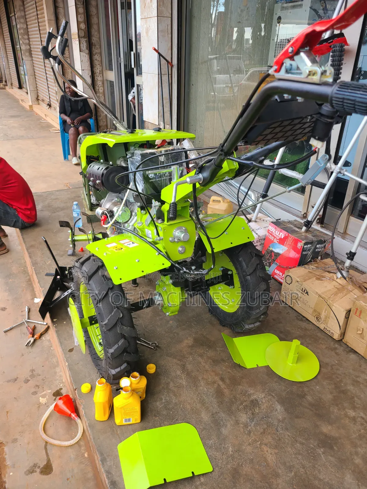 Diesel Power Tiller