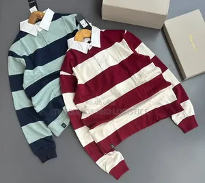 Long Selvee Strip T-Shirts