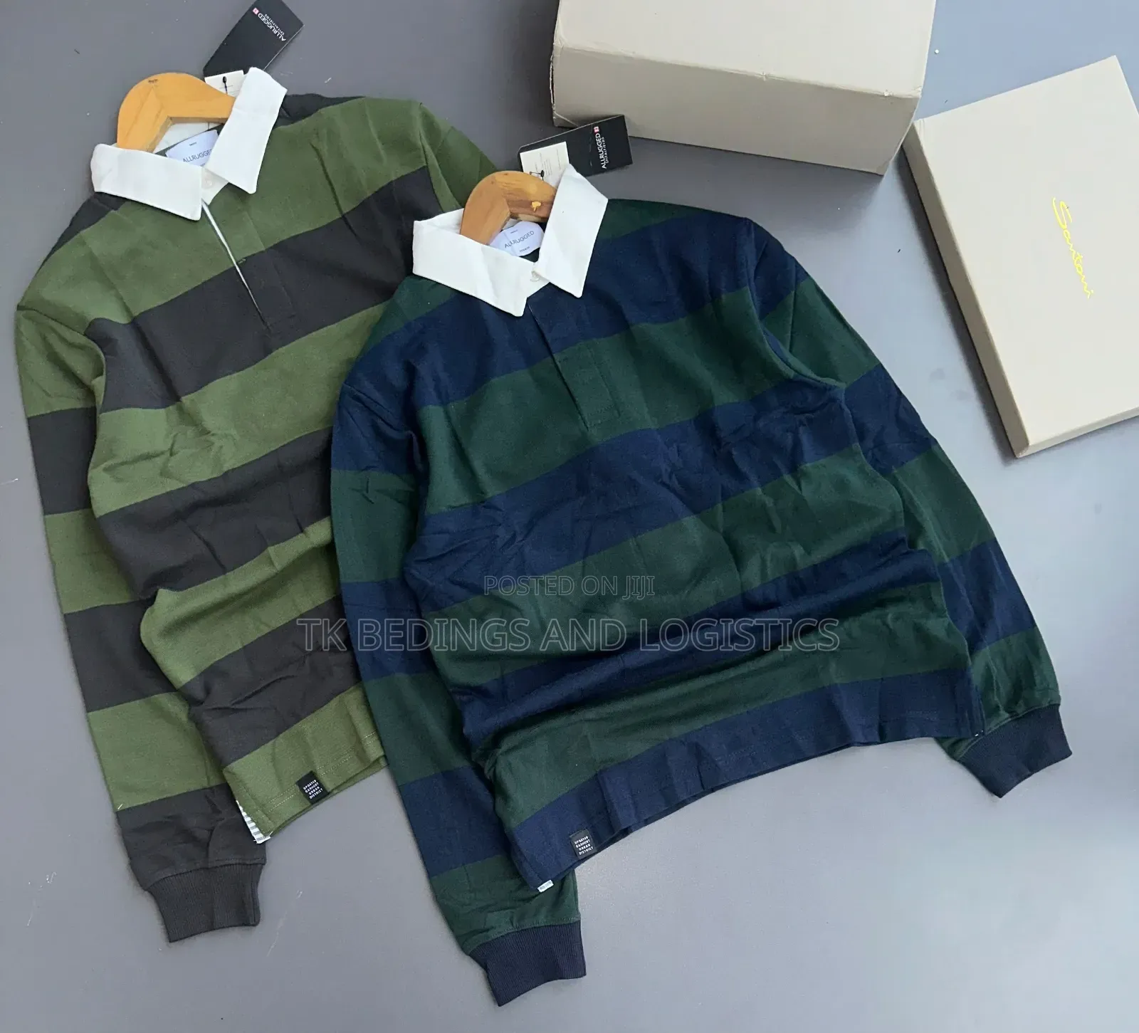 Long Selvee Strip T-Shirts