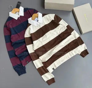 Long Selvee Strip T-Shirts