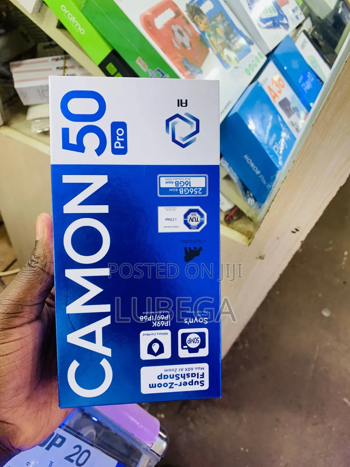 New Tecno Camon 50 Pro 256 GB Green