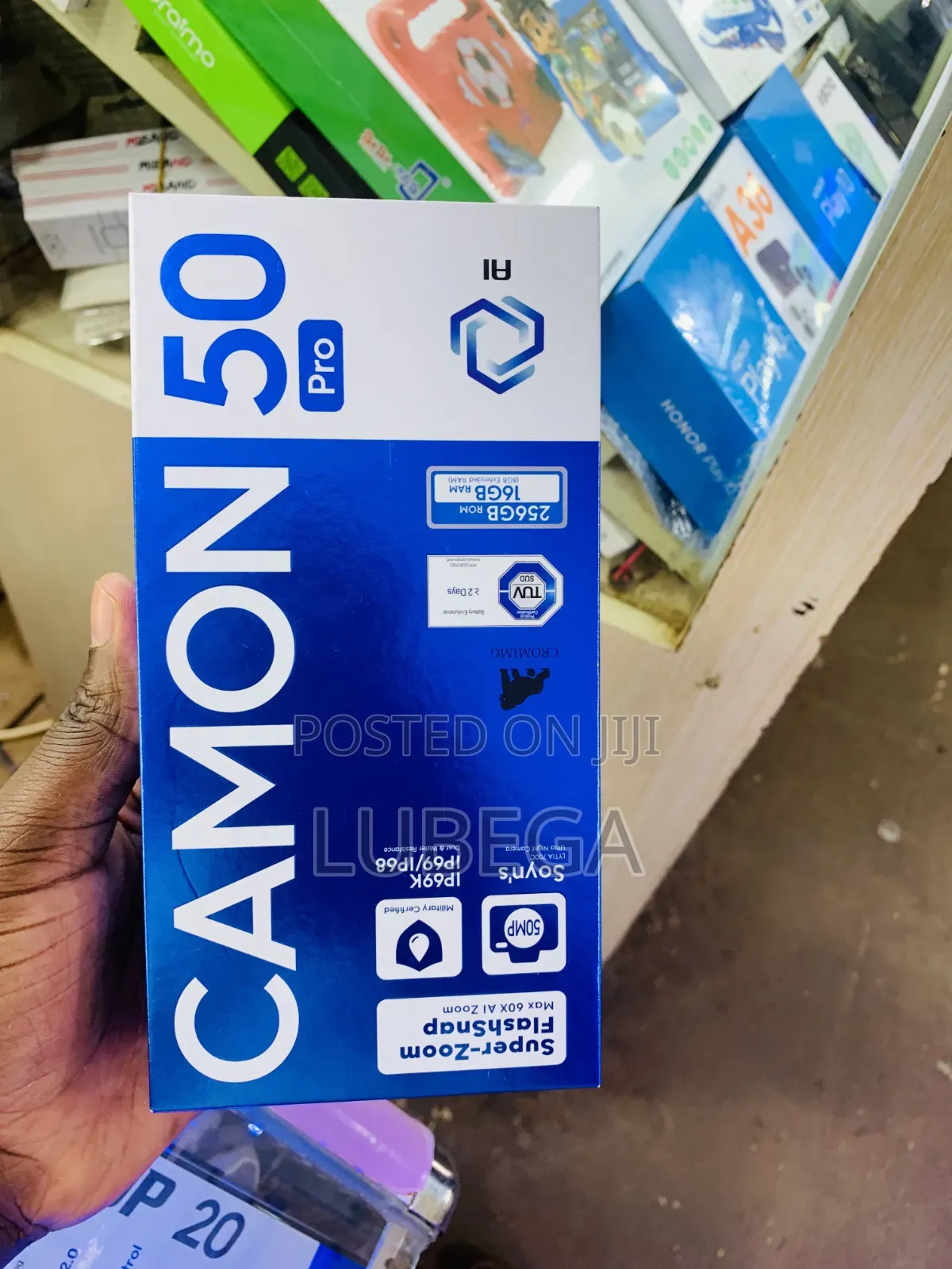 New Tecno Camon 50 Pro 256 GB Green