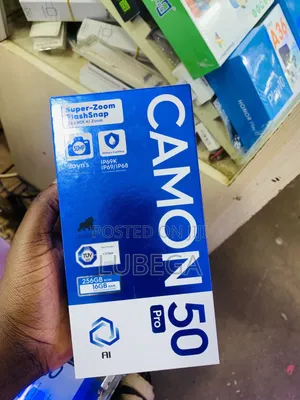 New Tecno Camon 50 Pro 256 GB Green