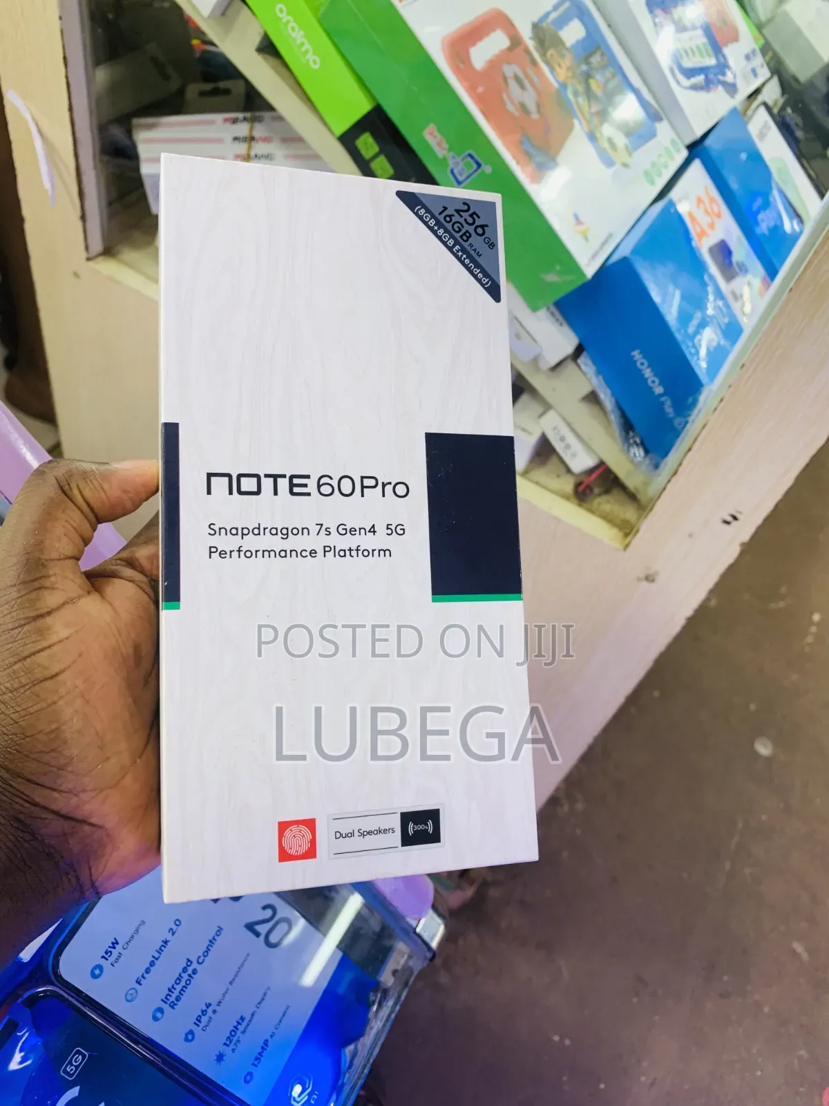 New Infinix Note 60 Pro 256 GB Black