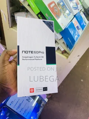 New Infinix Note 60 Pro 256 GB Black