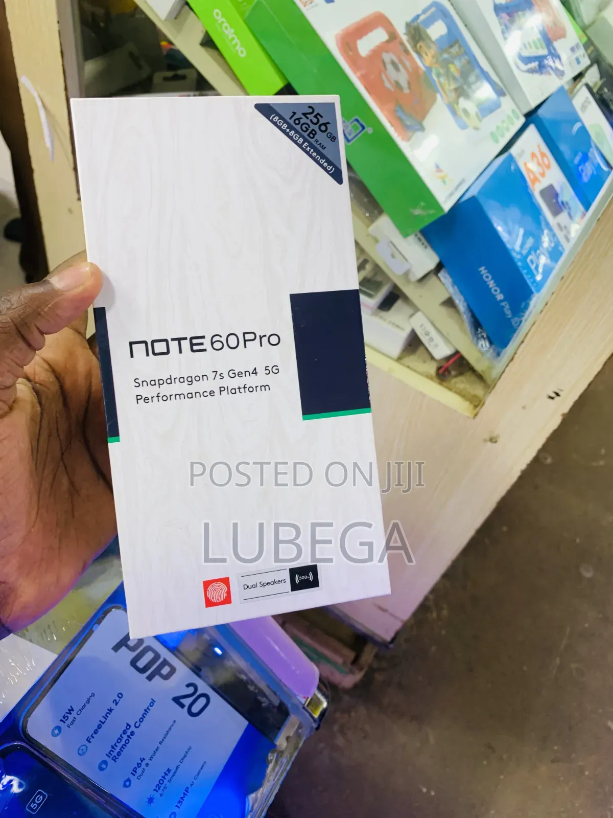 New Infinix Note 60 Pro 256 GB Black