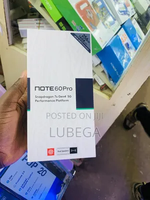 New Infinix Note 60 Pro 256 GB Black