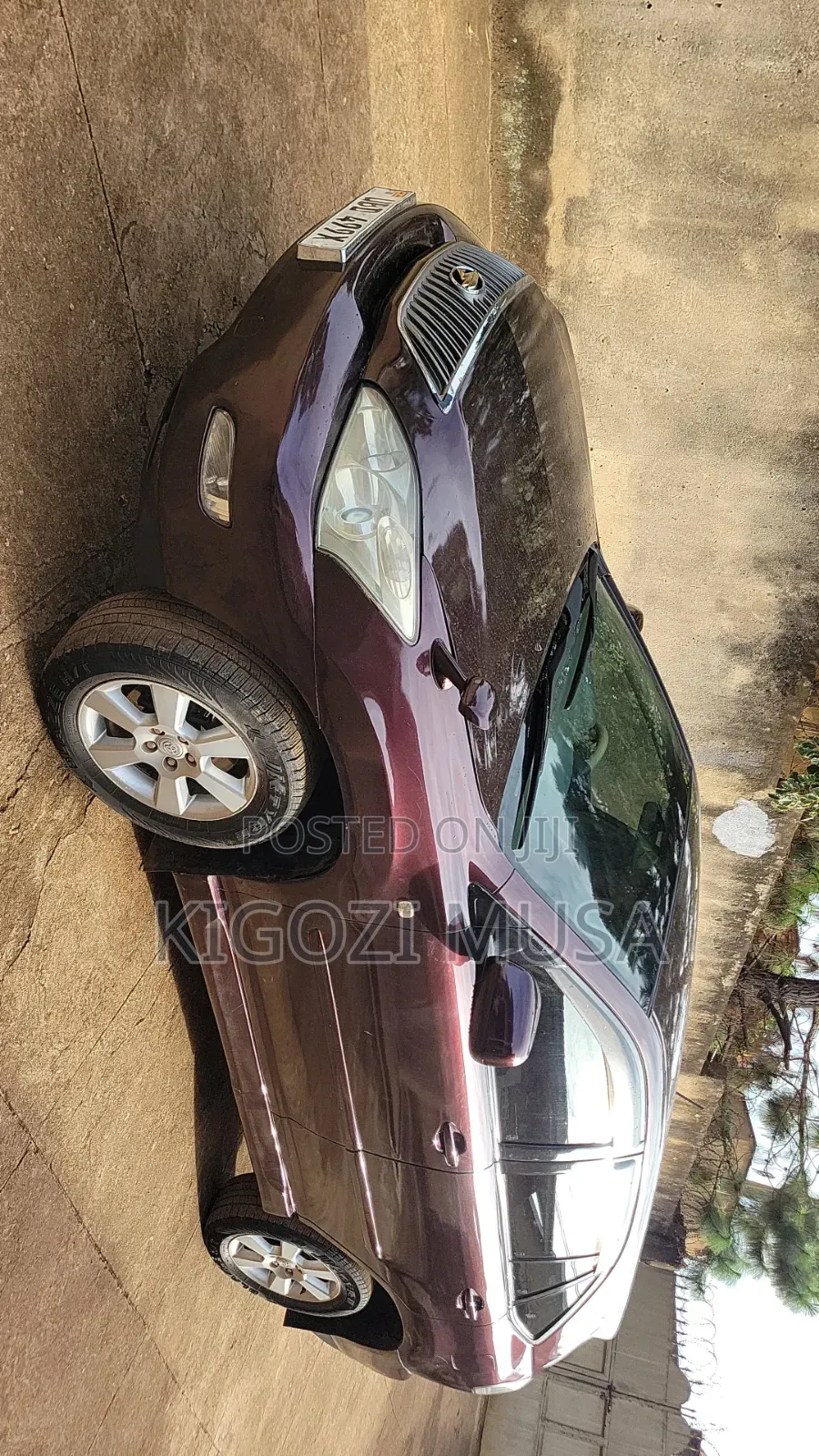 Toyota Harrier 2.4 2006 Maroon