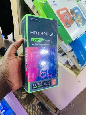 New Infinix Hot 60 Pro+ 256 GB Black