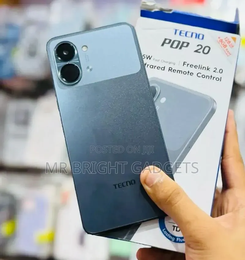 New Tecno Pop 20 128 GB Gray