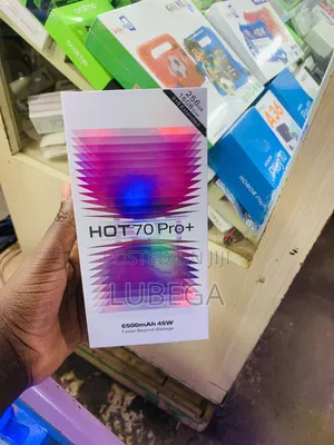 New Infinix Hot 70 Pro 5G+ 256 GB Black