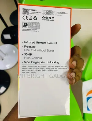 New Tecno Spark 40 Pro+ 256 GB Silver