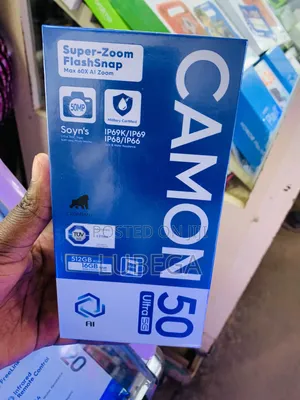 New Tecno Camon 50 Ultra 512 GB Black