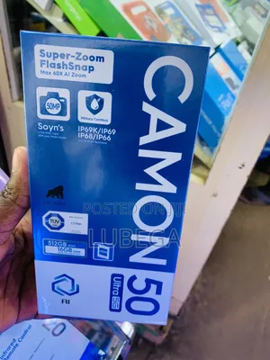 New Tecno Camon 50 Ultra 512 GB Black