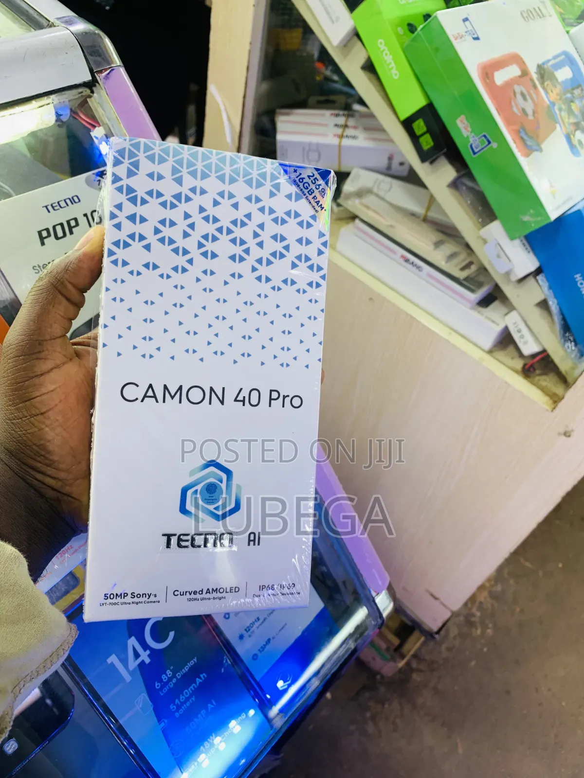 New Tecno Camon 40 Pro 5G 256 GB Black