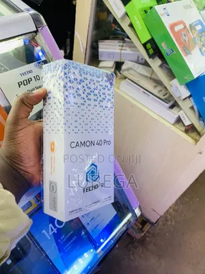 New Tecno Camon 40 Pro 5G 256 GB Black