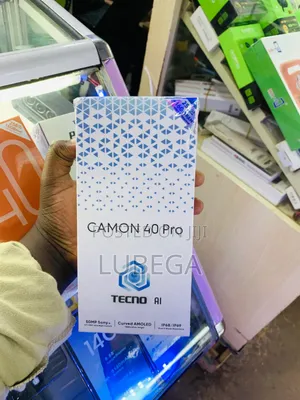 New Tecno Camon 40 Pro 5G 256 GB Black