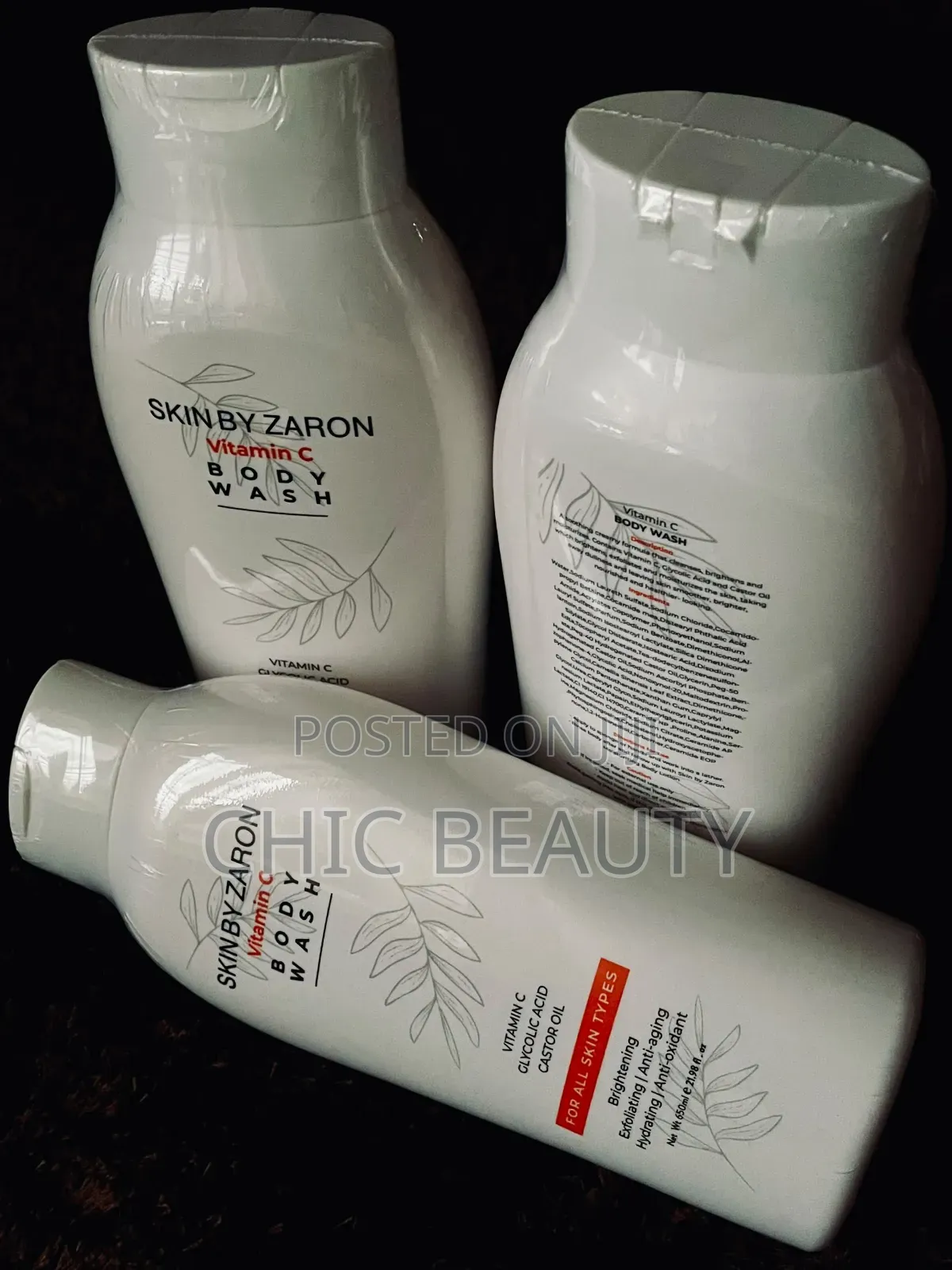 Skin by Zaron Vitamin C Body Wash 650mk