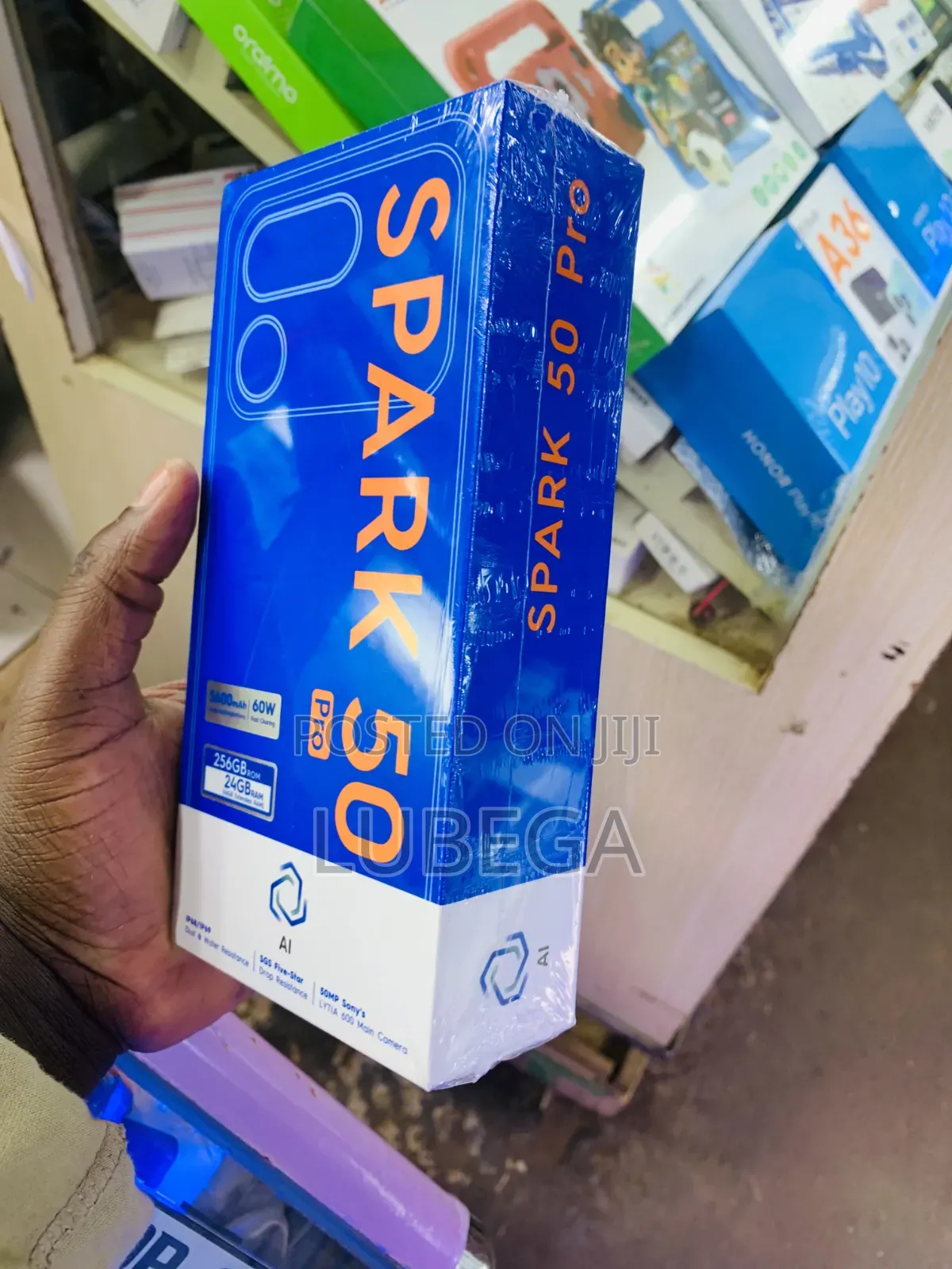 New Tecno Spark 50 Pro 256 GB Gray
