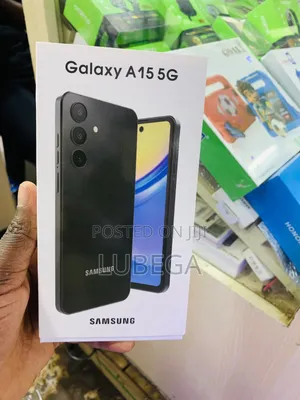 New Samsung Galaxy A15 5G 256 GB Black