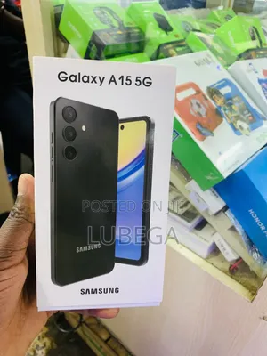 New Samsung Galaxy A15 5G 256 GB Black