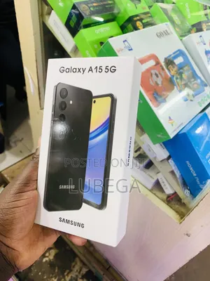 New Samsung Galaxy A15 5G 256 GB Black
