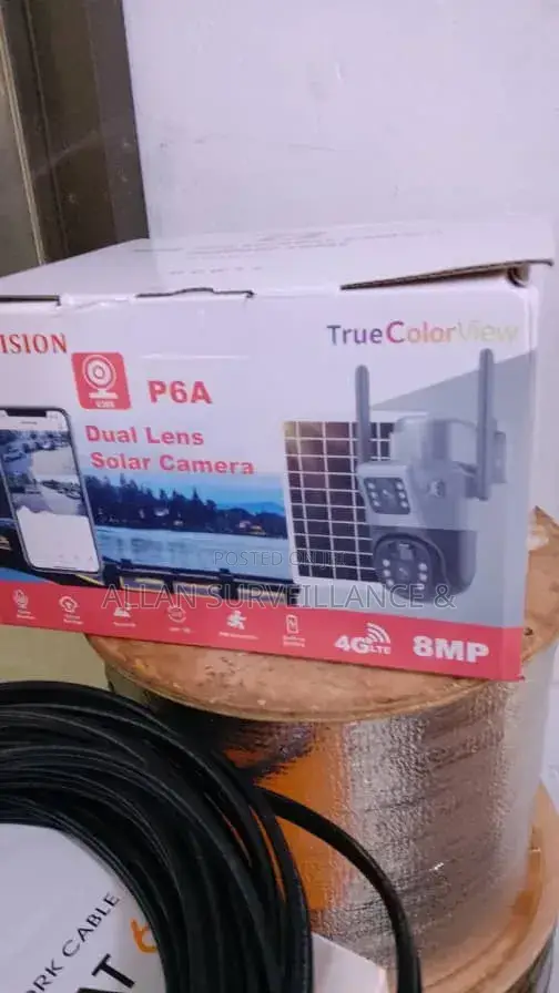 4g Dual Lens Solar Camera