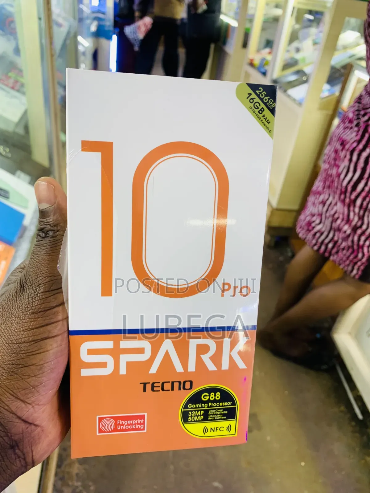 New Tecno Spark 10 Pro 256 GB Black
