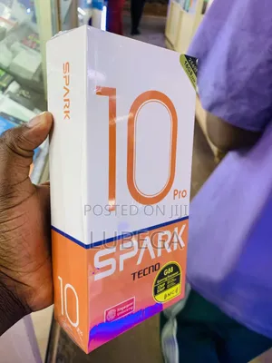 New Tecno Spark 10 Pro 256 GB Black