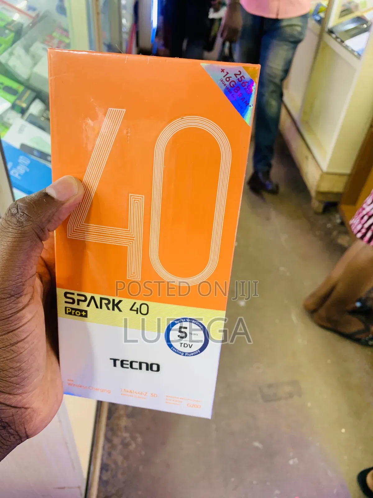 New Tecno Spark 40 Pro+ 256 GB Blue