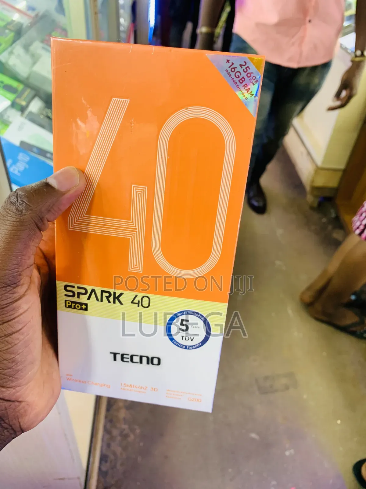 New Tecno Spark 40 Pro+ 256 GB Blue