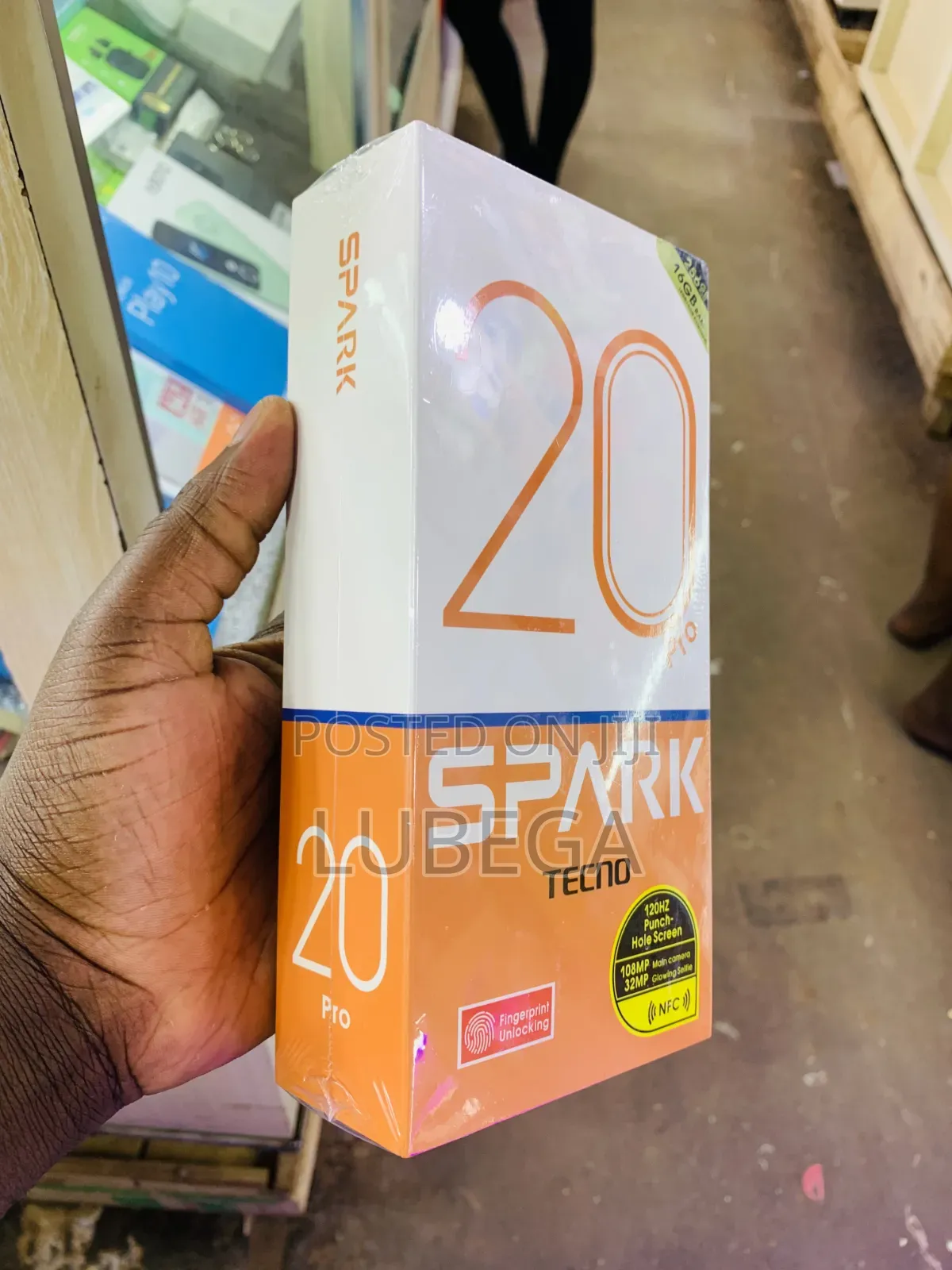 New Tecno Spark 20 Pro 256 GB Black
