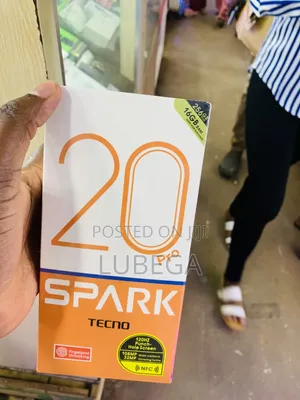 New Tecno Spark 20 Pro 256 GB Black
