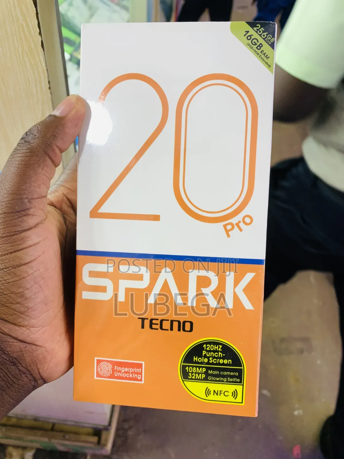 New Tecno Spark 20 Pro 256 GB Black