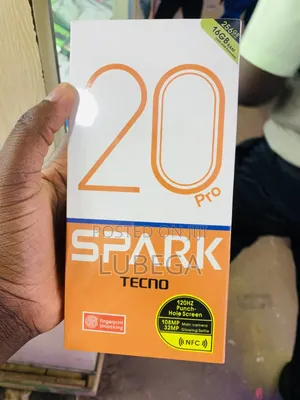 New Tecno Spark 20 Pro 256 GB Black