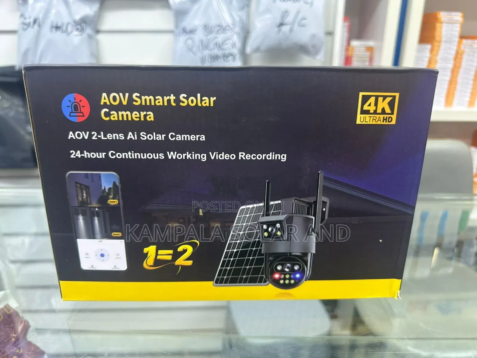 2 Lens Solar Camera