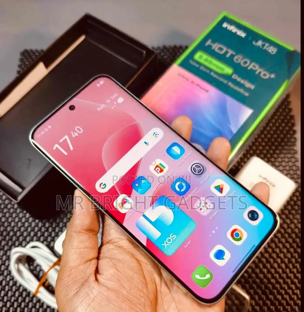 New Infinix Hot 60 Pro+ 256 GB Silver