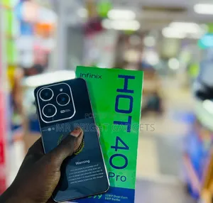 New Infinix Hot 40 Pro 256 GB Black