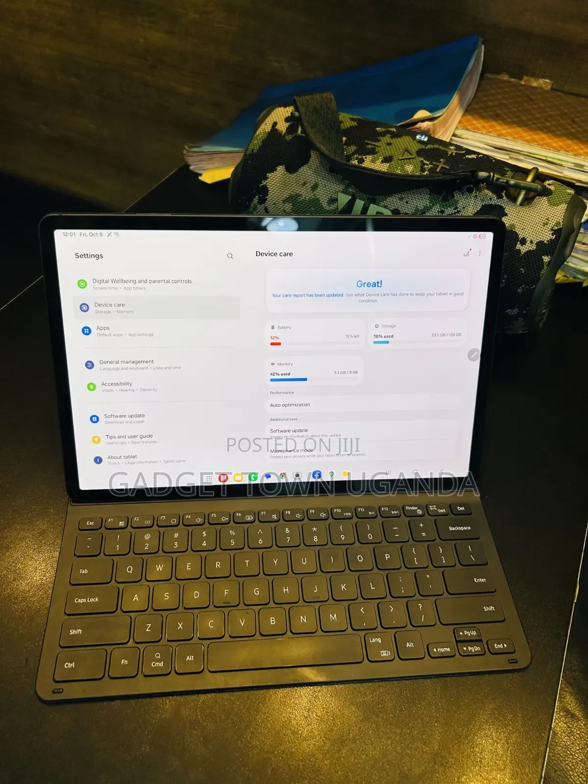 Samsung Galaxy Tab S8+ 128 GB Black