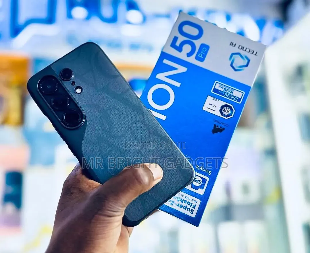 New Tecno Camon 50 Pro 256 GB Black