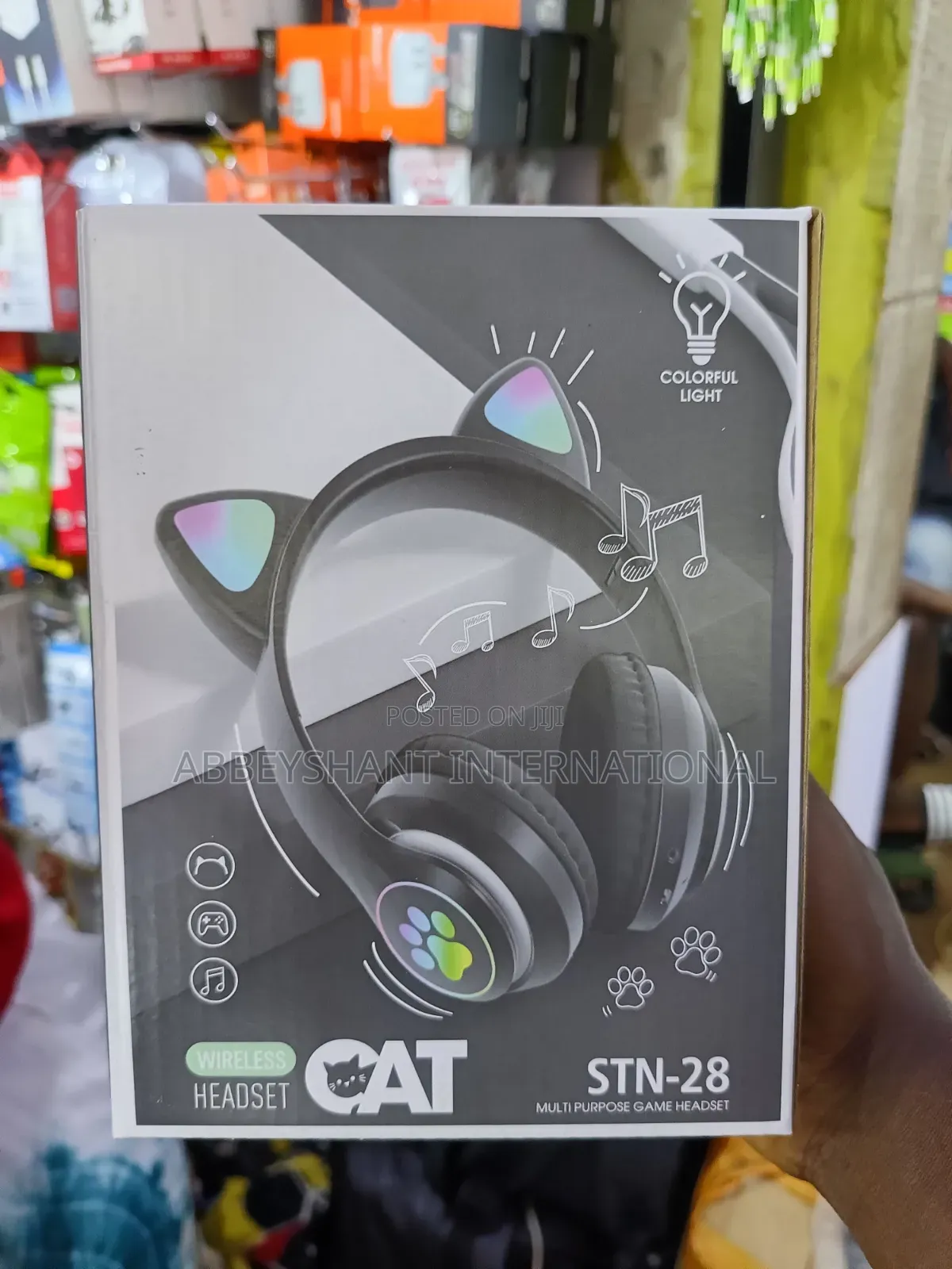 Wireless Cat Ear Headphones