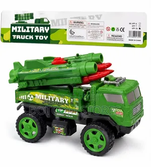 Military Missile Launcher Truck Toy