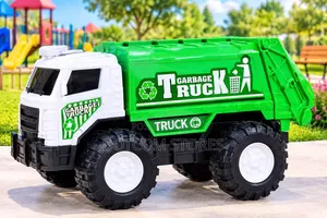 Friction-Powered Sanitation Garbage Truck.