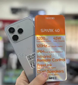 New Tecno Spark 40 256 GB Gray