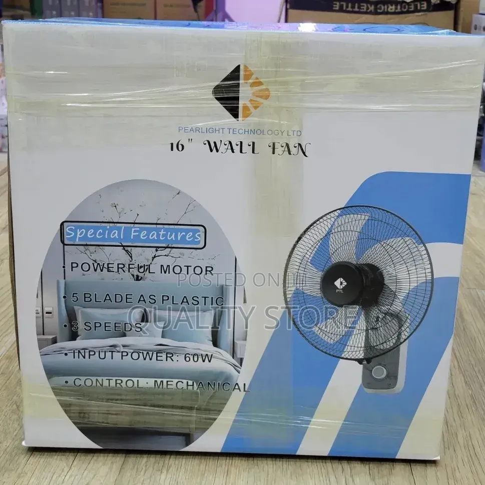 PTL Wall Fan 16 Inches
