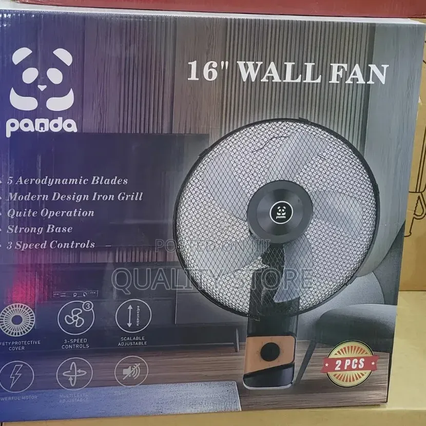 Panda Wall Fan 16 Inches