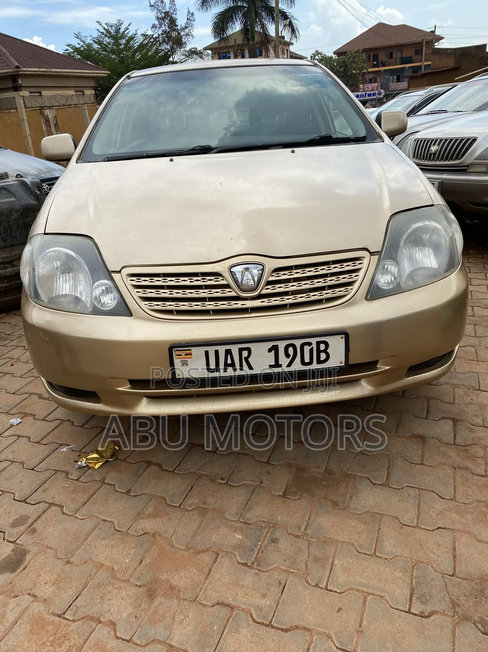 Toyota Allex 2003 Gold