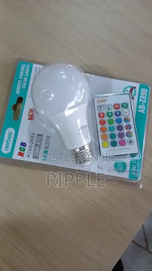 Aerbes 10W RGB LED Bulb – 16 Colors Remote Control Light